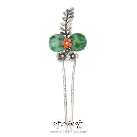 Jade binyeo hairpin