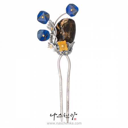 Gemstone dwikkoji hair ornament