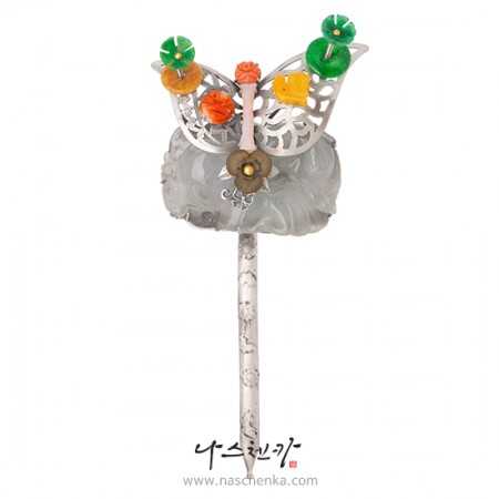 Jade dwikkoji hair ornament