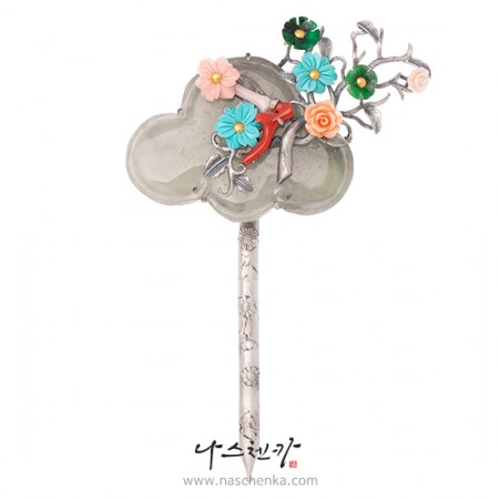 Jade dwikkoji hair ornament No. 3