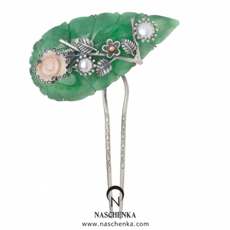 Jade binyeo hairpin