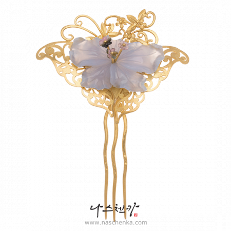 Agate dwikkoji hair ornament