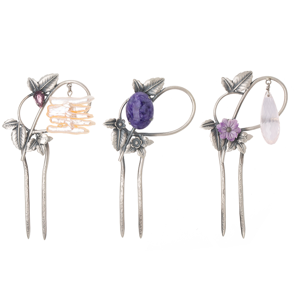 Pearl dwikkoji hair ornament