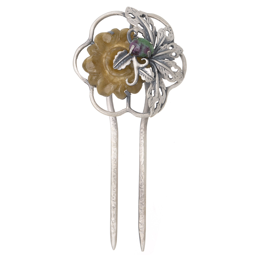 Jade dwikkoji hair ornament