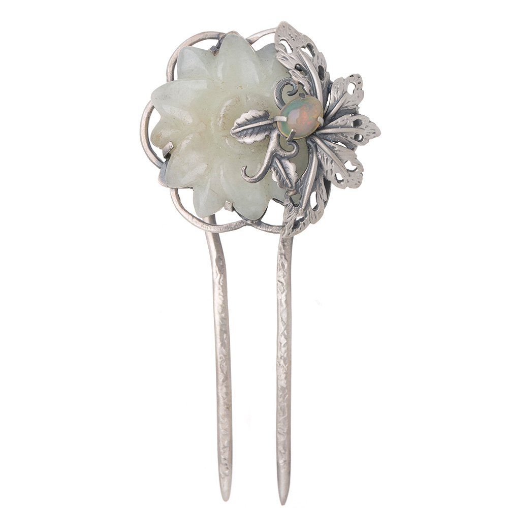 Jade dwikkoji hair ornament