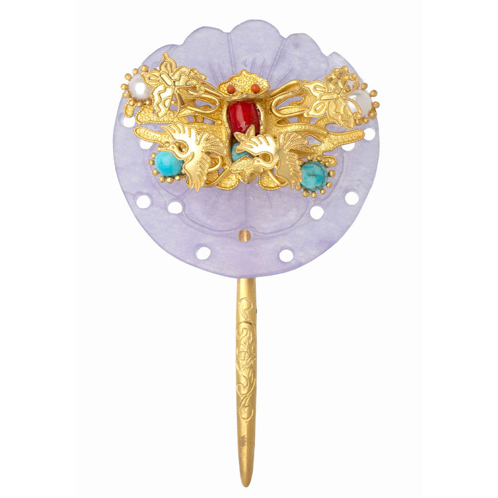 Butterfly dwikkoji hair ornament