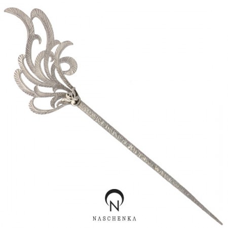 Silver binyeo hairpin (NASCHENKA Signature Binyeo)