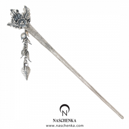 Silver binyeo hairpin (Minimal Silver Binyeo)