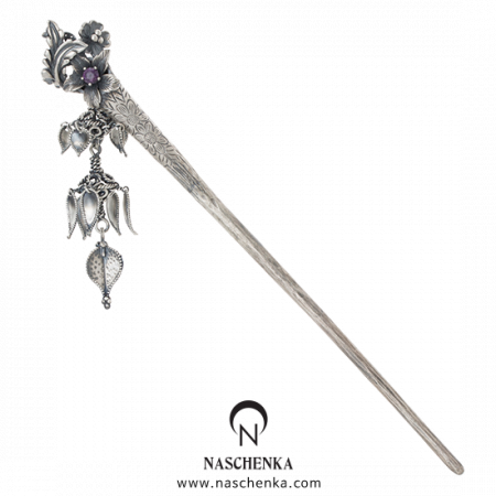 Silver binyeo hairpin (Minimal Silver Binyeo)