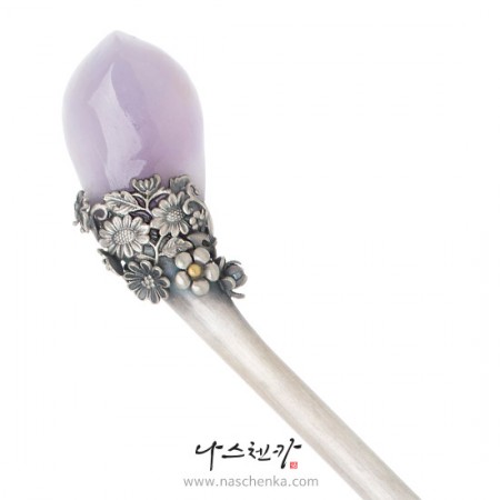Jade binyeo hairpin (NASCHENKA Signature Binyeo)