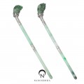 Jade silver binyeo hairpin (NASCHENKA Signature Binyeo)