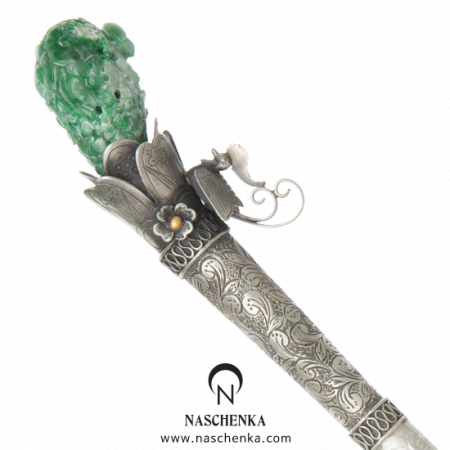 Jade binyeo hairpin (NASCHENKA Signature Binyeo)