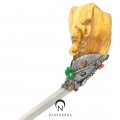 Amber binyeo hairpin (NASCHENKA Signature Binyeo)