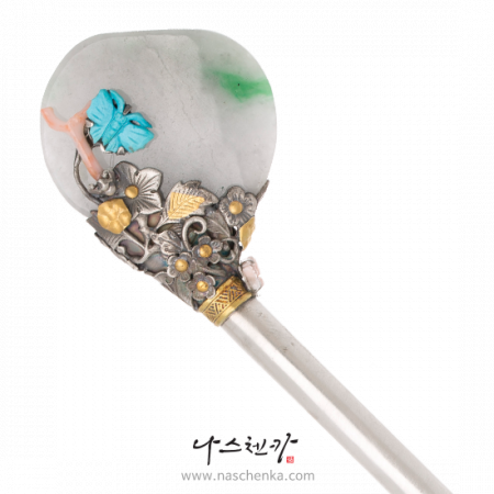 Jade coral binyeo hairpin (Jade Binyeo)