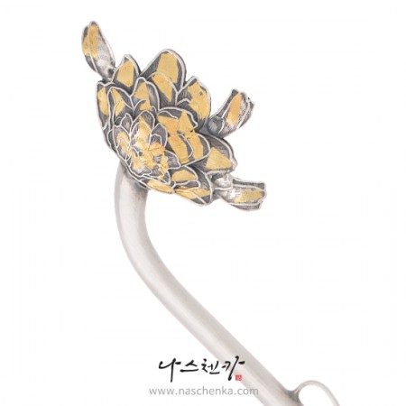 Silver binyeo hairpin (NASCHENKA Signature Binyeo)