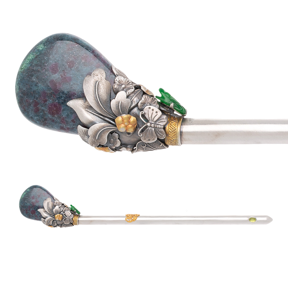 Gemstone binyeo hairpin (NASCHENKA Signature Binyeo)