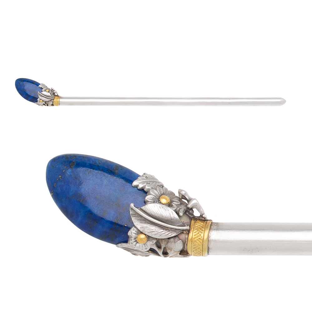 Silver binyeo hairpin (NASCHENKA Signature Binyeo)