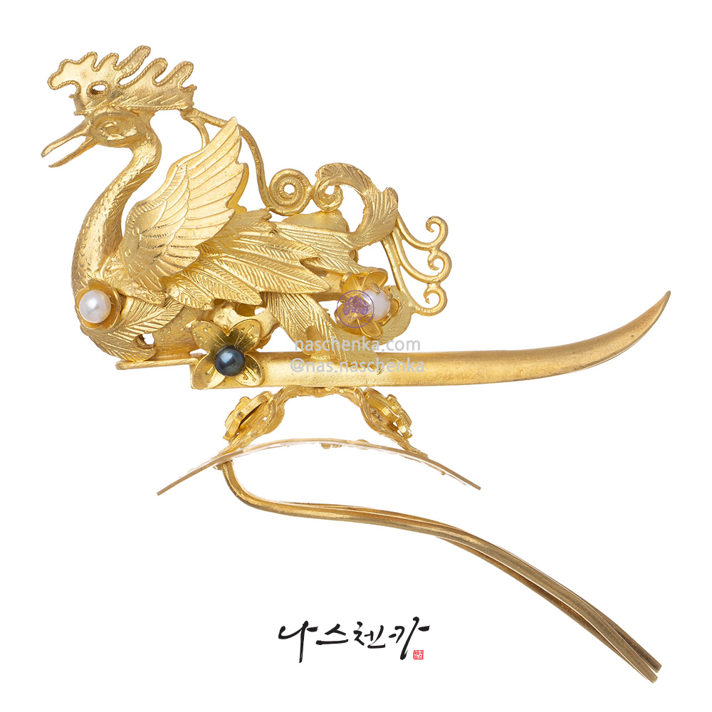 Phoenix cheopji hair ornament