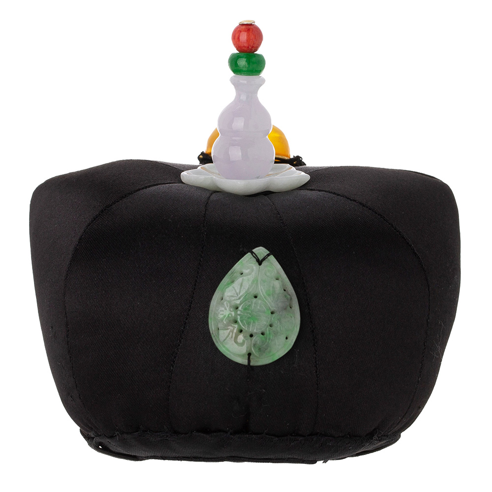 Amber jade jokduri bridal crown
