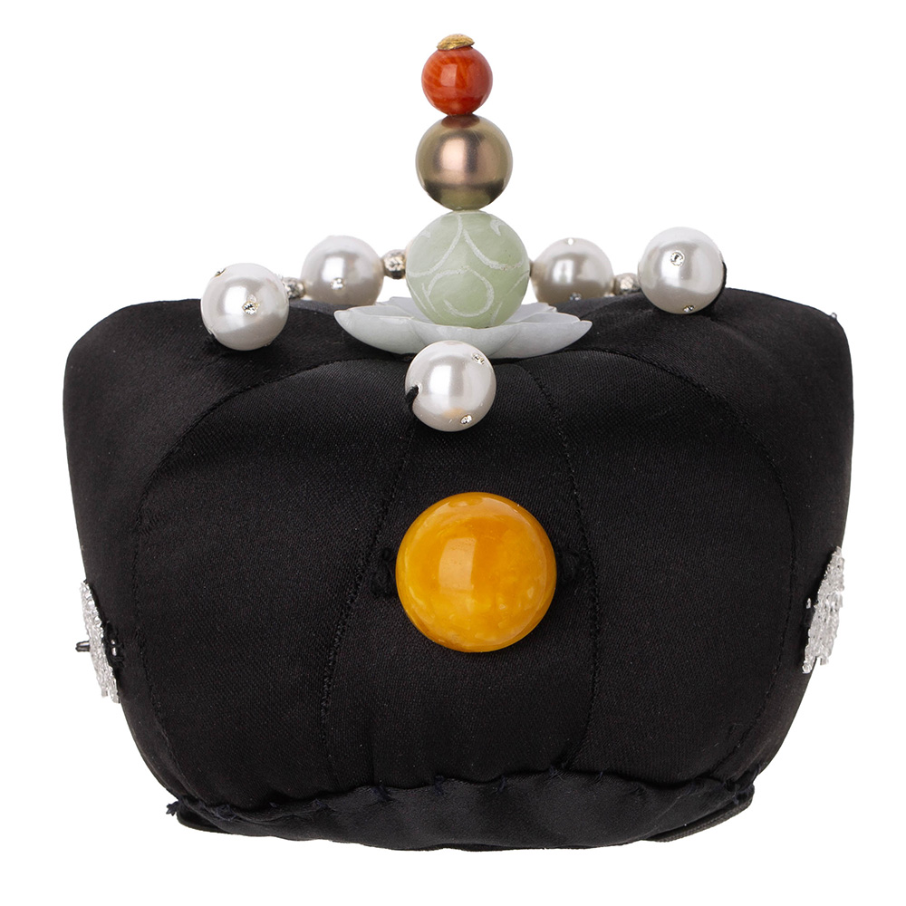 Amber jokduri bridal crown